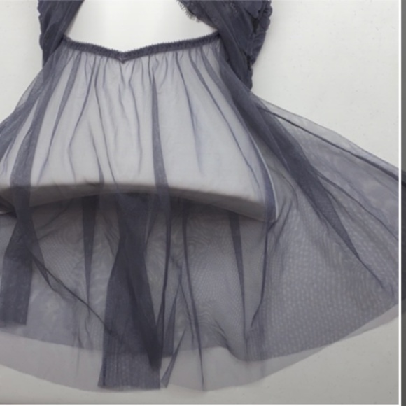 VS One Piece GREY Lingerie, S *P1073 - Picture 4 of 11